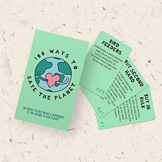 100 Ways To Save The Planet Cards