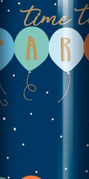 2.5 Metres Happy Birthday Giftwrap  - Gifts & Balloons