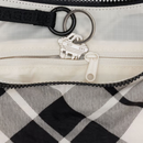 Medium Nylon Crescent Bag - Mixed Plaid