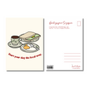 Singapore Postcard - Sunny Brekkie