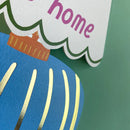 Happy new home lamp Card