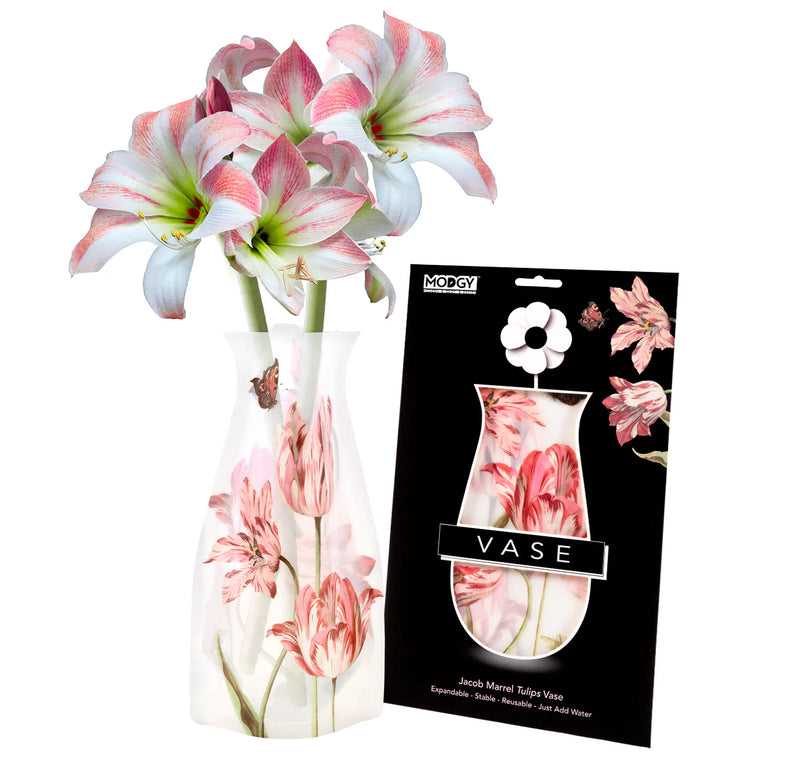 Expandable Flower Vase - Jacob Marrel Tulips
