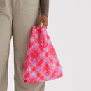 Baby Baggu - Pink Star Plaid