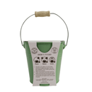 Zinc Pot Wooden Handle - Basil