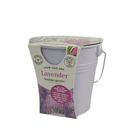 Zinc Pot Wooden Handle - Lavender