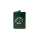 On The Rockies Stainless Steel Flask - Straight Shooter