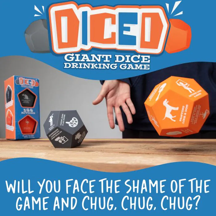 Diced - Giant Dice Drinking Game