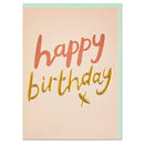 Happy Birthday - Script Card