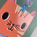 Happy Birthday - Cat Card