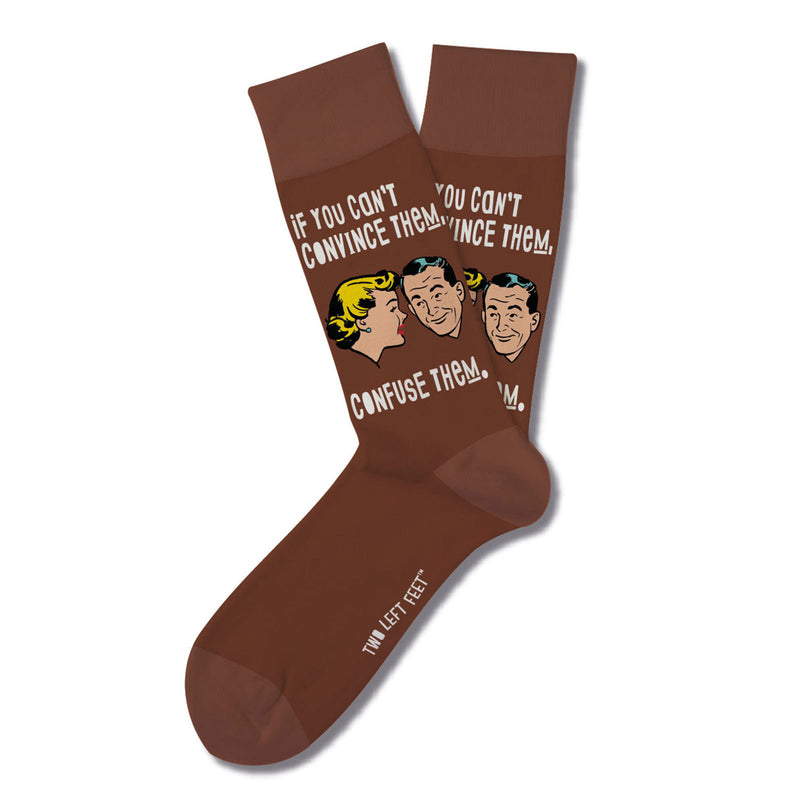 Retro Remix Socks -  If You Cant Convince Them