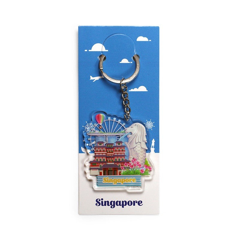 Singapore Keychain - The Great Excursion