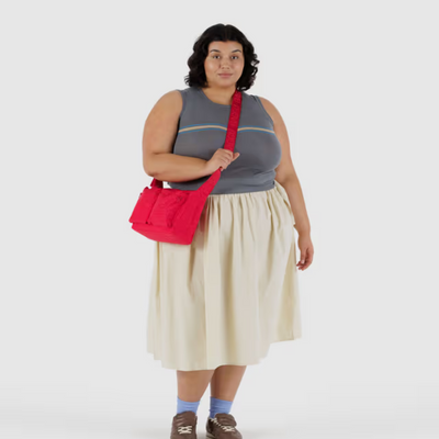 Medium Cargo Crossbody - Candy Apple