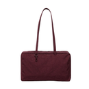 Medium Nylon Bowler Bag - Mahogany