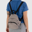 Mini Nylon Backpack - Dove