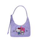Mini Nylon Shoulder Bag - Embroidered Hello Kitty & My Melody
