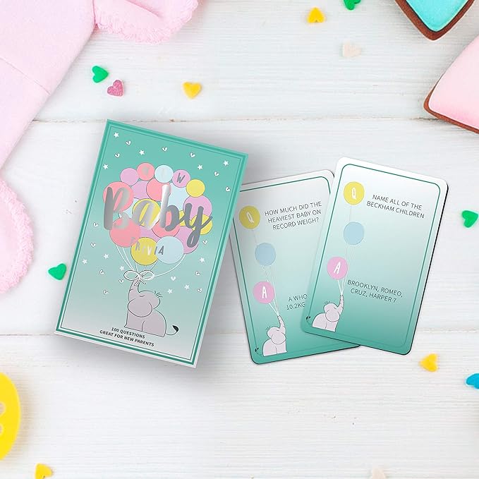 New Baby Trivia Cards