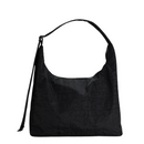 Nylon Shoulder Bag - Black