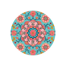 Peranakan Diatomite Coaster -  Nyonya Lotus Medallion