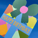 Happy Birthday Die-Cut Present Card