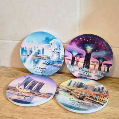 Ceramic Coaster - Marina Bay