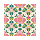 Peranakan Magnet - Straits Orchid Motif