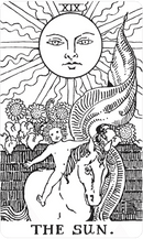 Rider-Waite Tarot Deck - Black & White