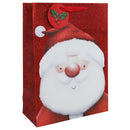 Glitter Gift Bag - Xmas Santa