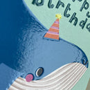 Happy Birthday Whale Card