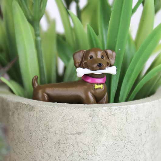 Adorable Dogs Plant Markers
