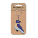 Wooden Handmade Keyring - Bird 2