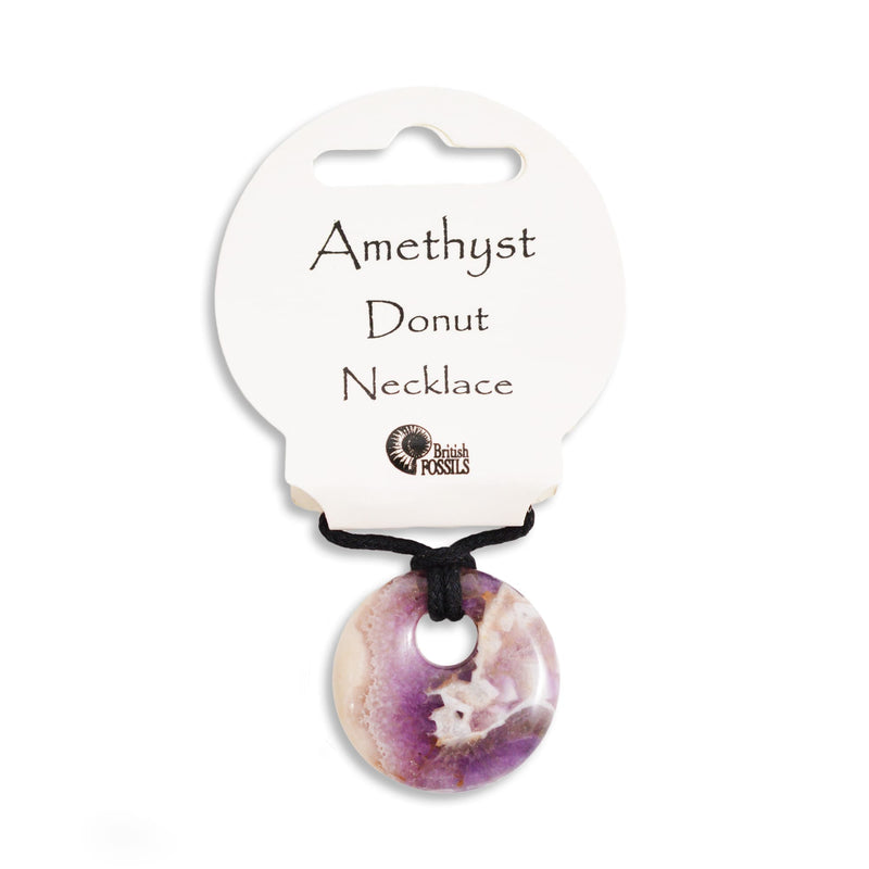 Gemstone Donut Pendant