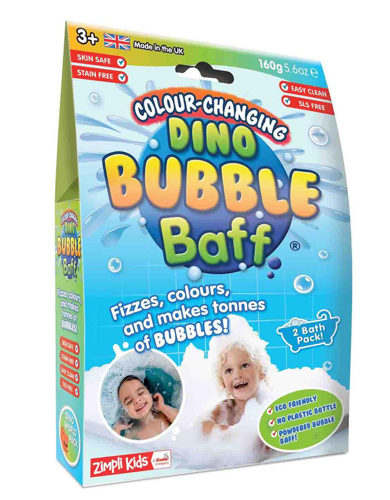 Bubble Bath Colour Changing - 160g : Dino (2 bath pack) - SpectrumStore SG