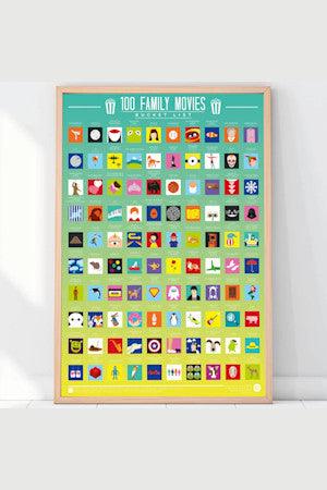 Bucket List - 100 Family Movies - SpectrumStore SG