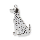Wooden Handmade Keyring - Dalmatian