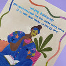 Happy Birthday Bed by 9pm Card