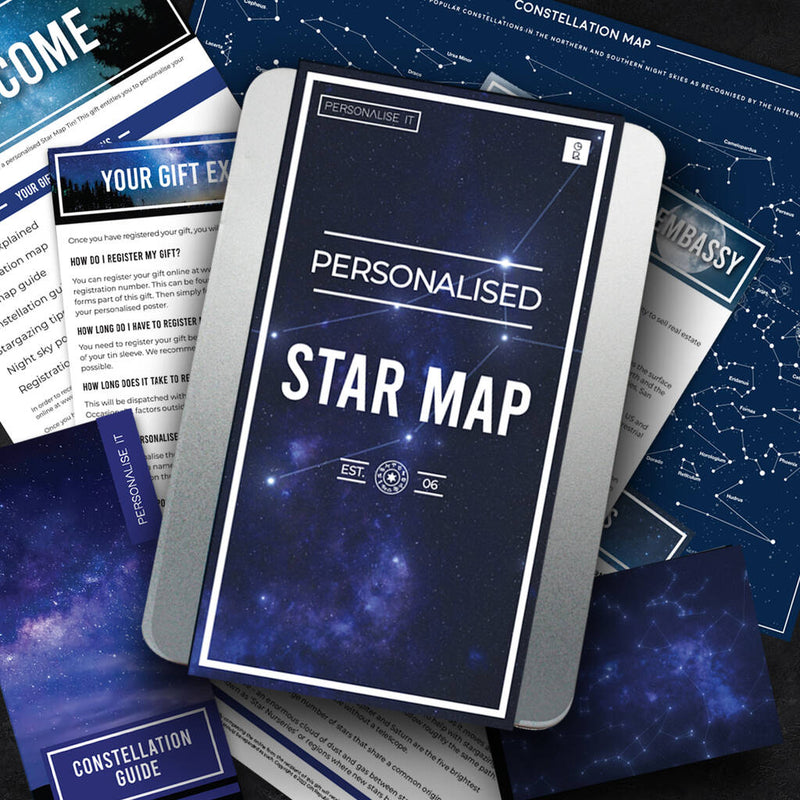Personalised Star Map