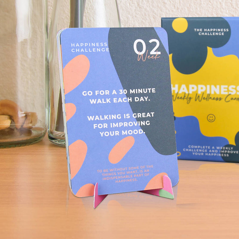 Happiness Weekly Wellness Cards