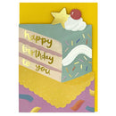 Happy Birthday to you - Cake Card