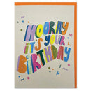 Hooray it's your Birthday Card