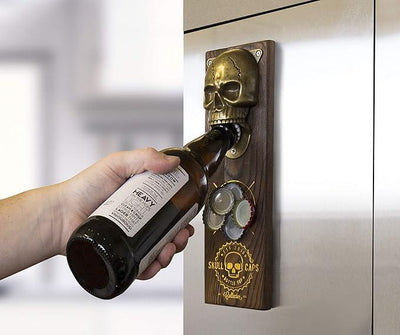 Bottle Opener: Skull Cap