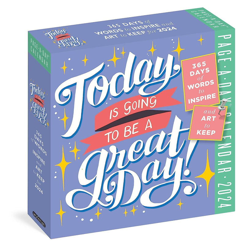 Today Is Going to Be a Great Day! Page-A-Day Calendar 2024 - SpectrumStore SG