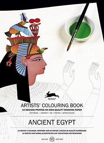 Artists' Colouring Book: Ancient Egypt - SpectrumStore SG