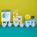 'Baby Boy' Concertina Fold Train Card - SpectrumStore SG
