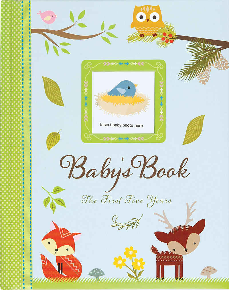 Baby's Book The First 5 Years - Woodland Friends - SpectrumStore SG