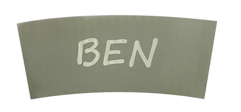 Bamboo Cup Sleeves: Names Starting With B - SpectrumStore SG