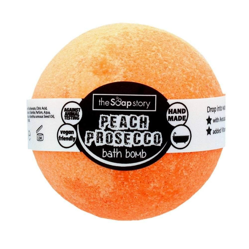 Bath Bomb - Peach Prosecco 120g - SpectrumStore SG