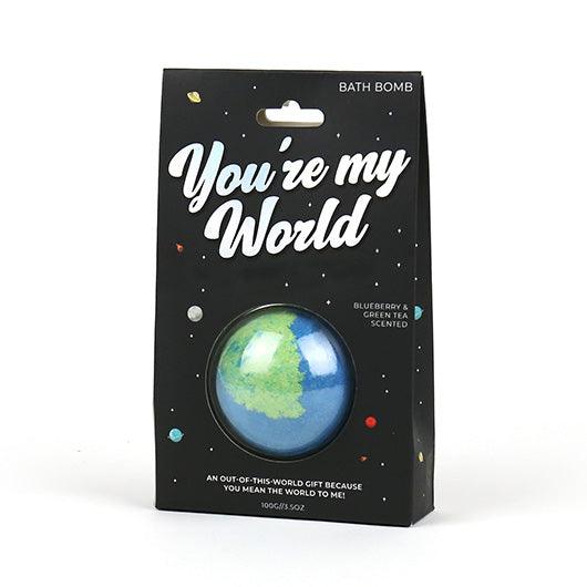 Bath Bomb: You're My World - SpectrumStore SG