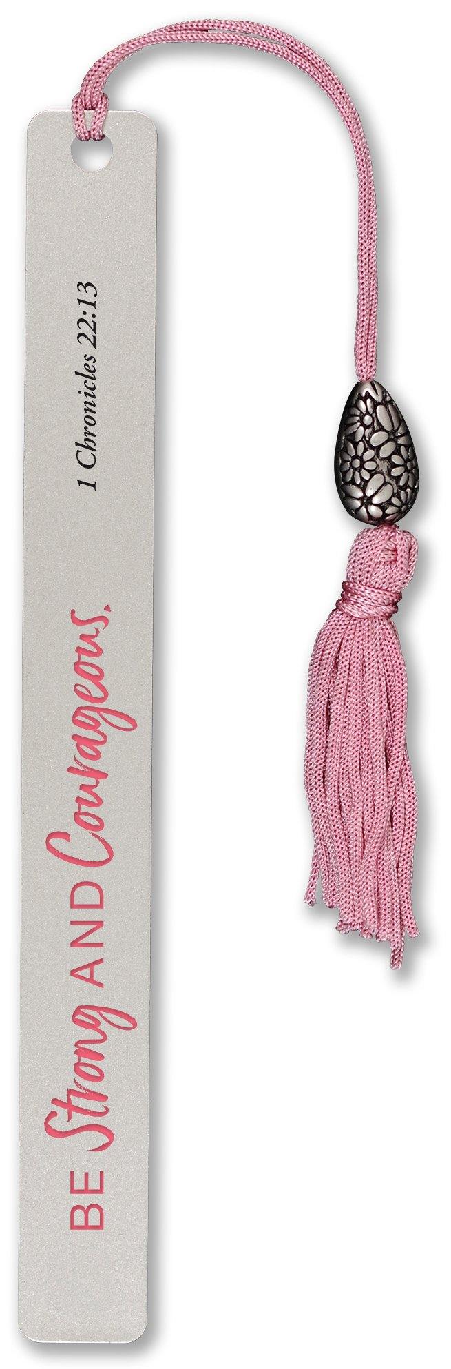 Be Strong and Courageous Metal Bookmark - SpectrumStore SG