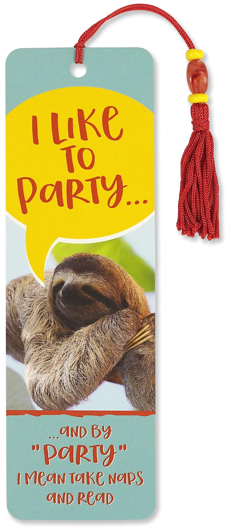 Beaded Bookmark: I Like To Party - SpectrumStore SG