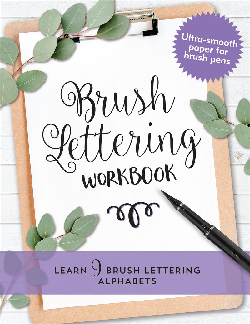 Brush Lettering Workbook - SpectrumStore SG